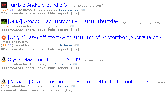 Alle IAmA Edition und ein Subreddit der Woche [Best of Reddit] redditgamedeals