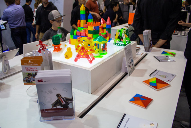 3D-Druck auf der IFA 2018: Erschwingliche Farbdruck- und Bildungshighlights xyzprint-Dampflehrpläne ifa2018