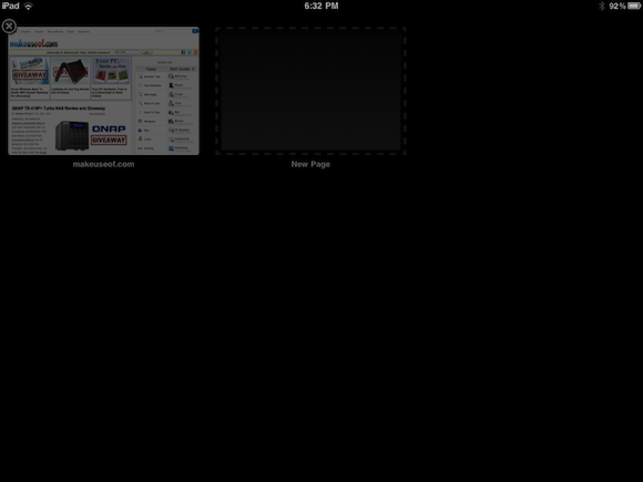 iPad Browser