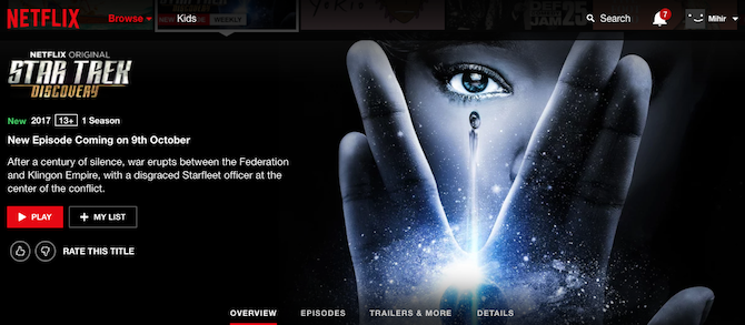 Star Trek Discovery CBS alle Zugriff auf Netflix