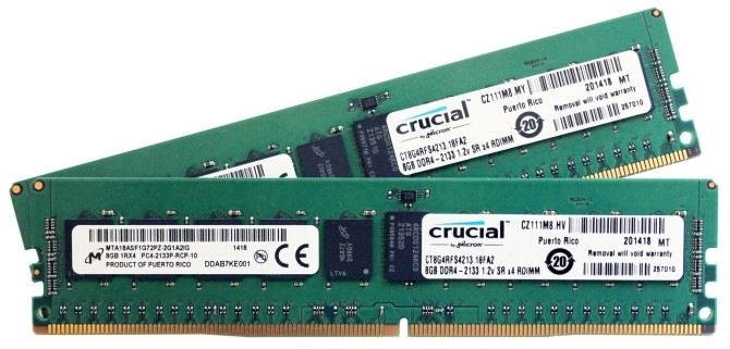 8 GB DDR4 2133 RAM entscheidend