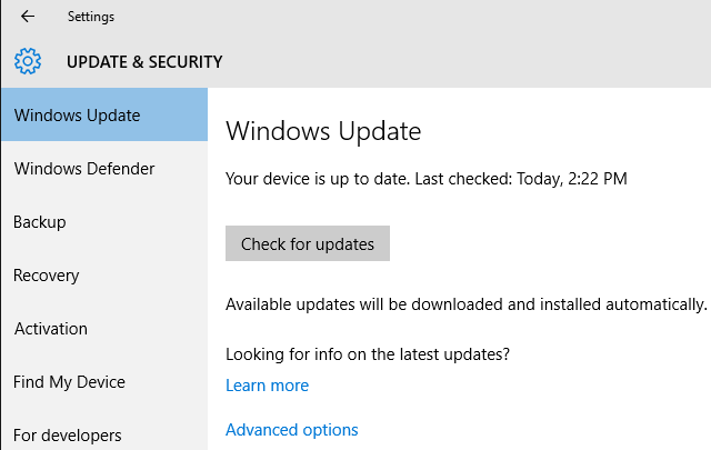 Windows 10 Herbst Update