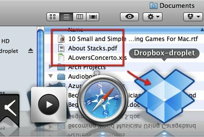 2 Tools, um die Dateifreigabe in Dropbox schneller und einfacher zu gestalten 01 Dropbox Droplet