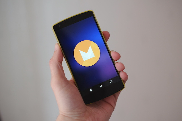 Android m in der Hand