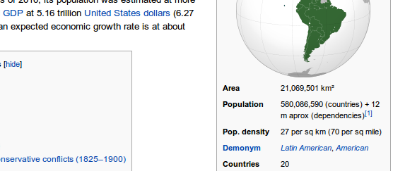 internationale Statistik