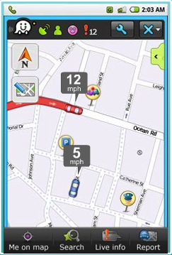 Waze: Holen Sie sich Echtzeit-Verkehrskarten auf Ihr mobiles Bild thumb29