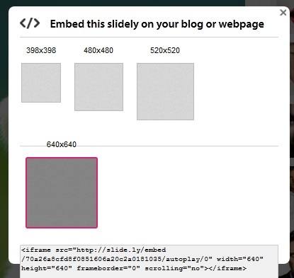 Slidely: Erstellen Sie ganz einfach musikalische Diashows aus Ihren Online-Bildern Embed1