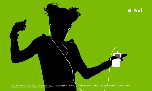 iPod-Werbung