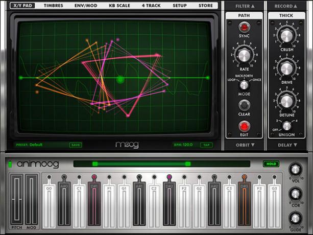 Animoog: Der Moog-Synthesizer für 30 US-Dollar, den Sie schon immer wollten