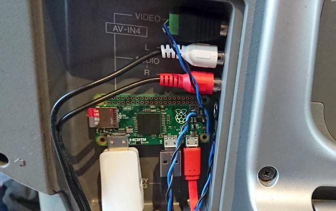 Schließen Sie einen Raspberry Pi Zero an Ihren Fernseher an