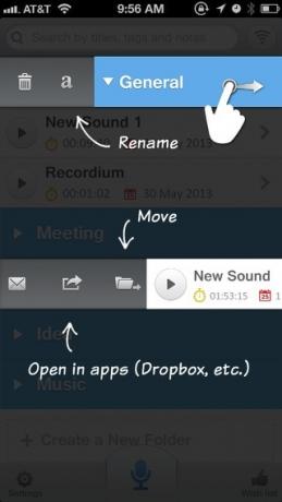 Recordium hebt Ihre Sprachaufzeichnungen hervor und kommentiert sie [iOS] Recordium 11