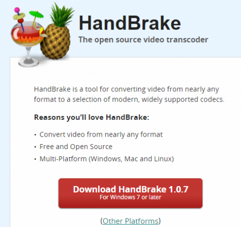 5 einfache Schritte, um eine ganze DVD auf Ihre Festplatte zu rippen handbrake homepage