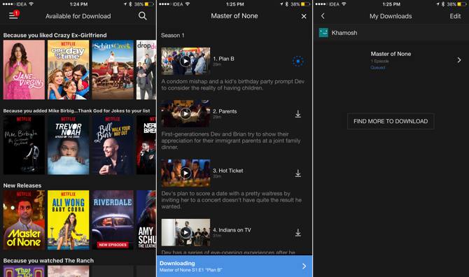 pendeln freundliche Apps Netflix