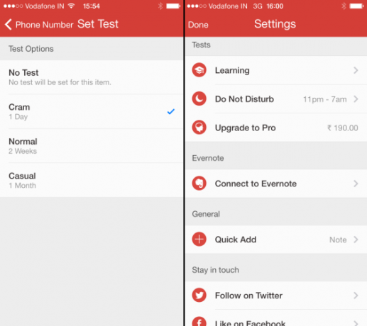 Verbessern Sie den Speicher mit dem iPhone mithilfe von Eidetic-Cram-Test-Einstellungen