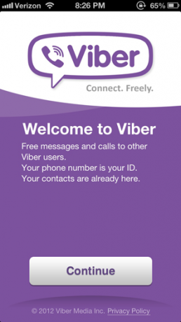 Viber Freitext