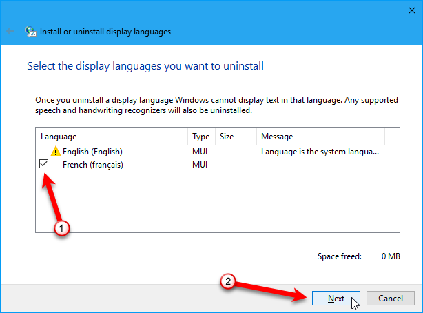 So ändern Sie die Systemsprache in Windows 10