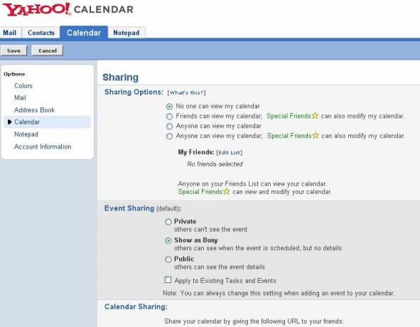 Organisieren Sie Ihr Leben mit Yahoo Calendar Articlesharing