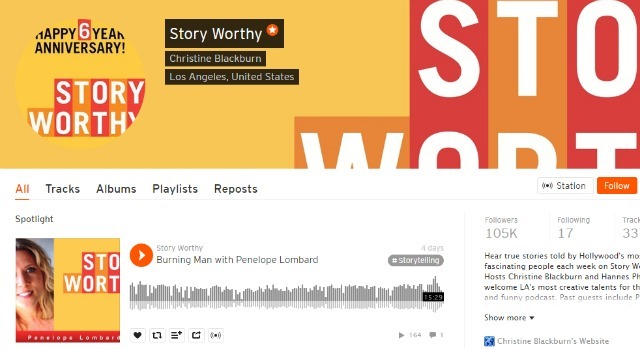 Story Worthy Podcast auf SoundCloud