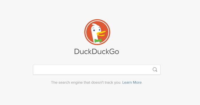 Der vollständige Leitfaden zur Verbesserung Ihrer Online-Sicherheit und zum Schutz Ihrer Privatsphäre DuckDuckGo Screenshot