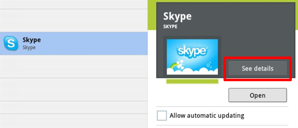 Skype Android App