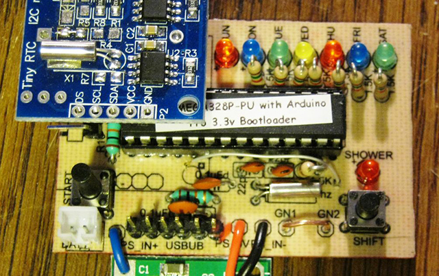 Arduino Duschmonitor