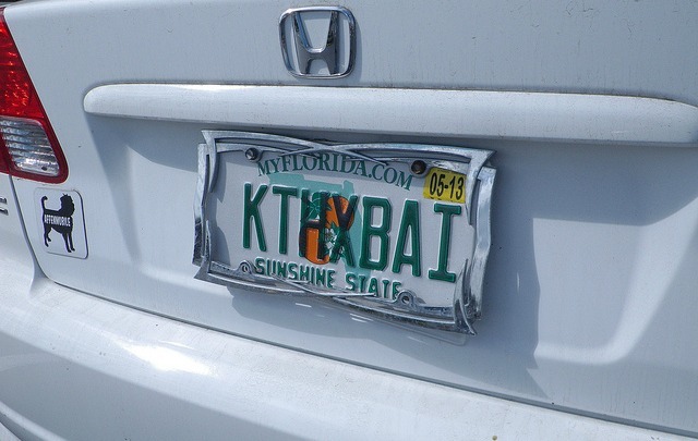 kthxbai-Nummernschild