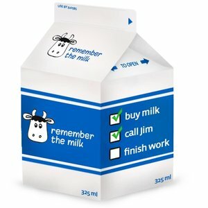 Erinnere dich an die Milchunterstützung