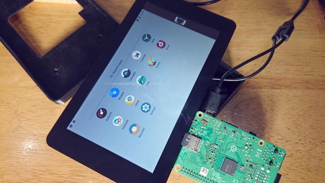 Testen Sie Ihr Raspberry Pi-Tablet vor dem Zusammenbau mit Android