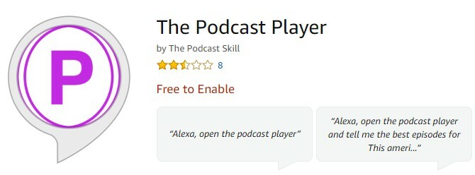 Der Podcast Player für Amazon Echo Podcasts