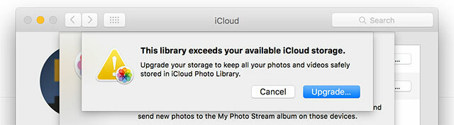 Ist es endlich Zeit, mehr iCloud-Speicher zu kaufen? Fotobibliothek