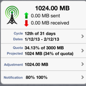 Verwenden Sie Data Master, um die Datennutzung Ihres iPhones zu verfolgen [iOS, für eine begrenzte Zeit kostenlos] 2013 01 23 10