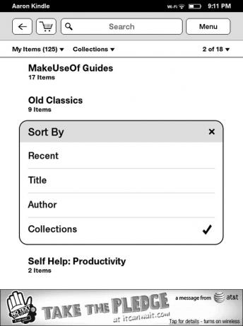 Versteckte Kindle-Funktionen, die Sie über das Sortieren nach Sammlungen wissen müssen