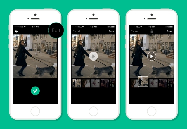 Vine-Update-Zeitreise-Videobearbeitung