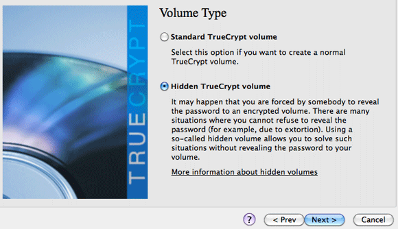 So erstellen Sie eine wirklich versteckte Partition mit TrueCrypt 7 3 Hidden Volume