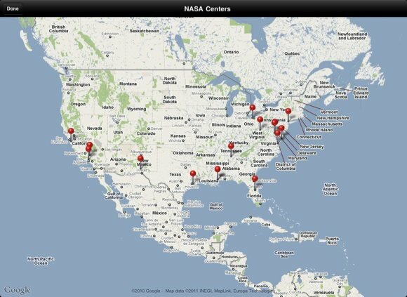 NASA-Apps für iPad