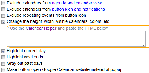 Checker Plus für Google Kalender