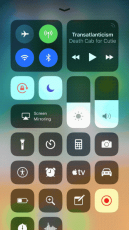 AirPlay-Verknüpfung für das iOS 11 Control Center