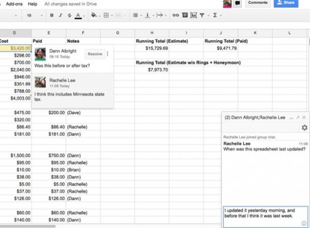 Google-Sheets-Collab