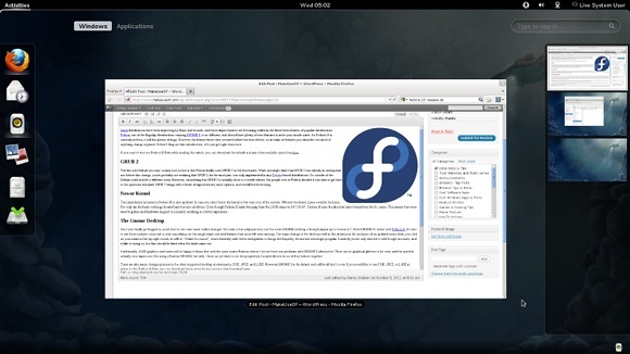 3 Gründe, warum Gnome Shell besser ist als Ubuntus Unity [Opinion] Fedora16-Aktivitäten