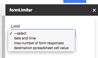 Laden Sie Ihre Google Forms auf und holen Sie mehr aus ihnen heraus formlimiter1