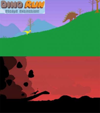 Dino Run Spiel