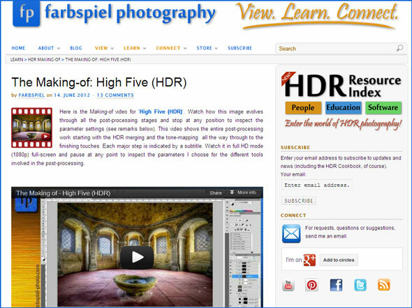 lerne hdr digitale fotografie