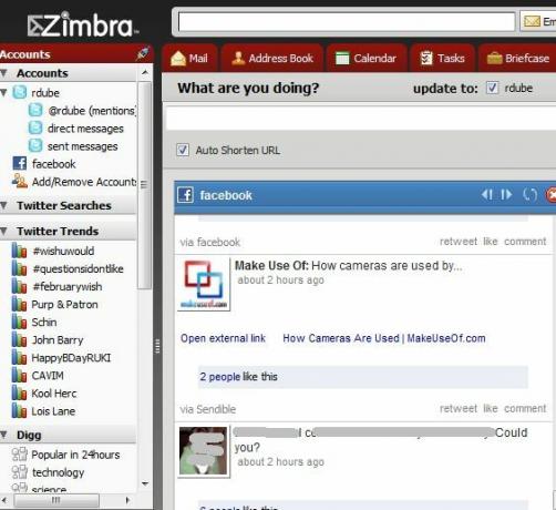 Yahoo Zimbra