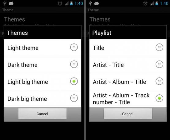 Android Musik Apps