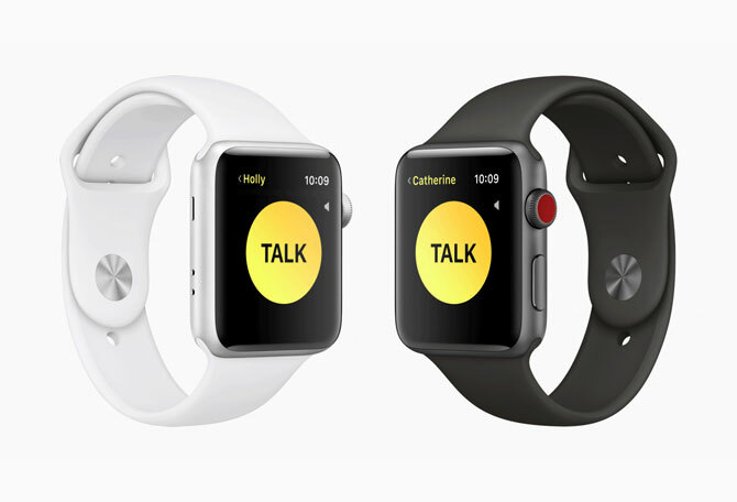 watchOS 5 Walkie Talkie