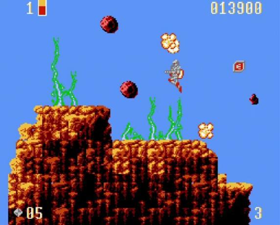 Super Turrican läuft auf einem NES-Emulator auf dem Steam Link