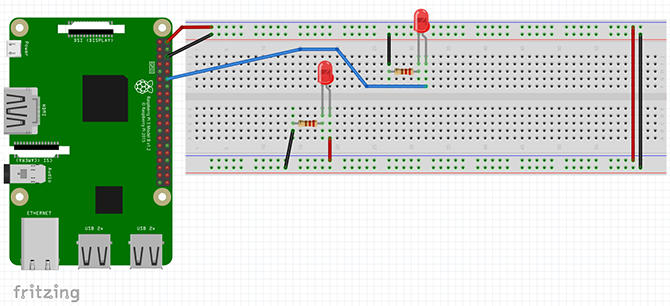 wie man Himbeer Pi Control LED-Lichter programmiert