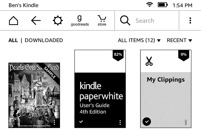 So richten Sie Ihren Kindle Paperwhite 12 Paperwhite Library ein und verwenden ihn