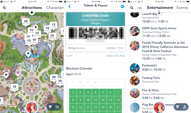 Offizielle Disneyland App