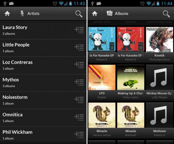 Android Musik Apps